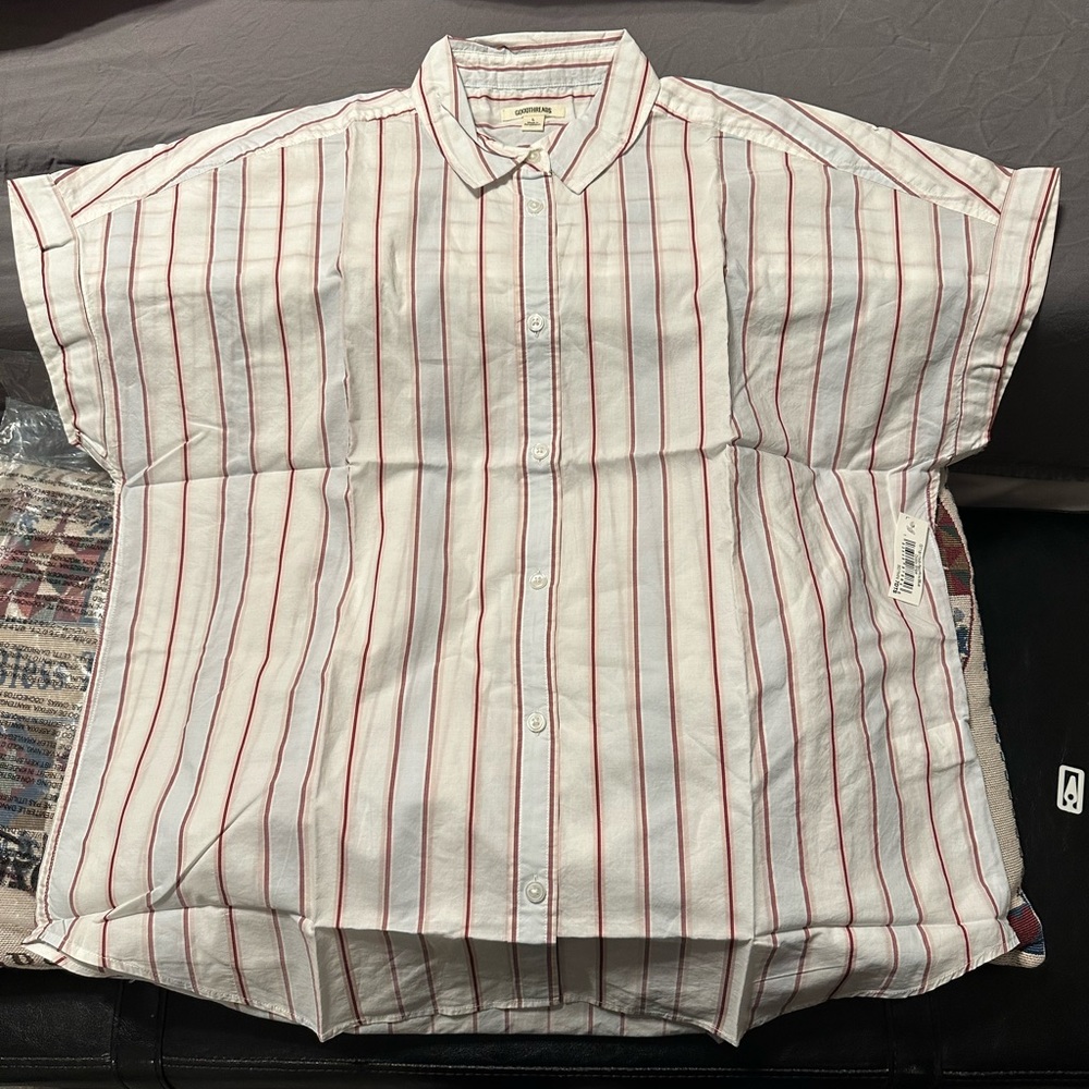 New Goodthreads women short sleeves shirt